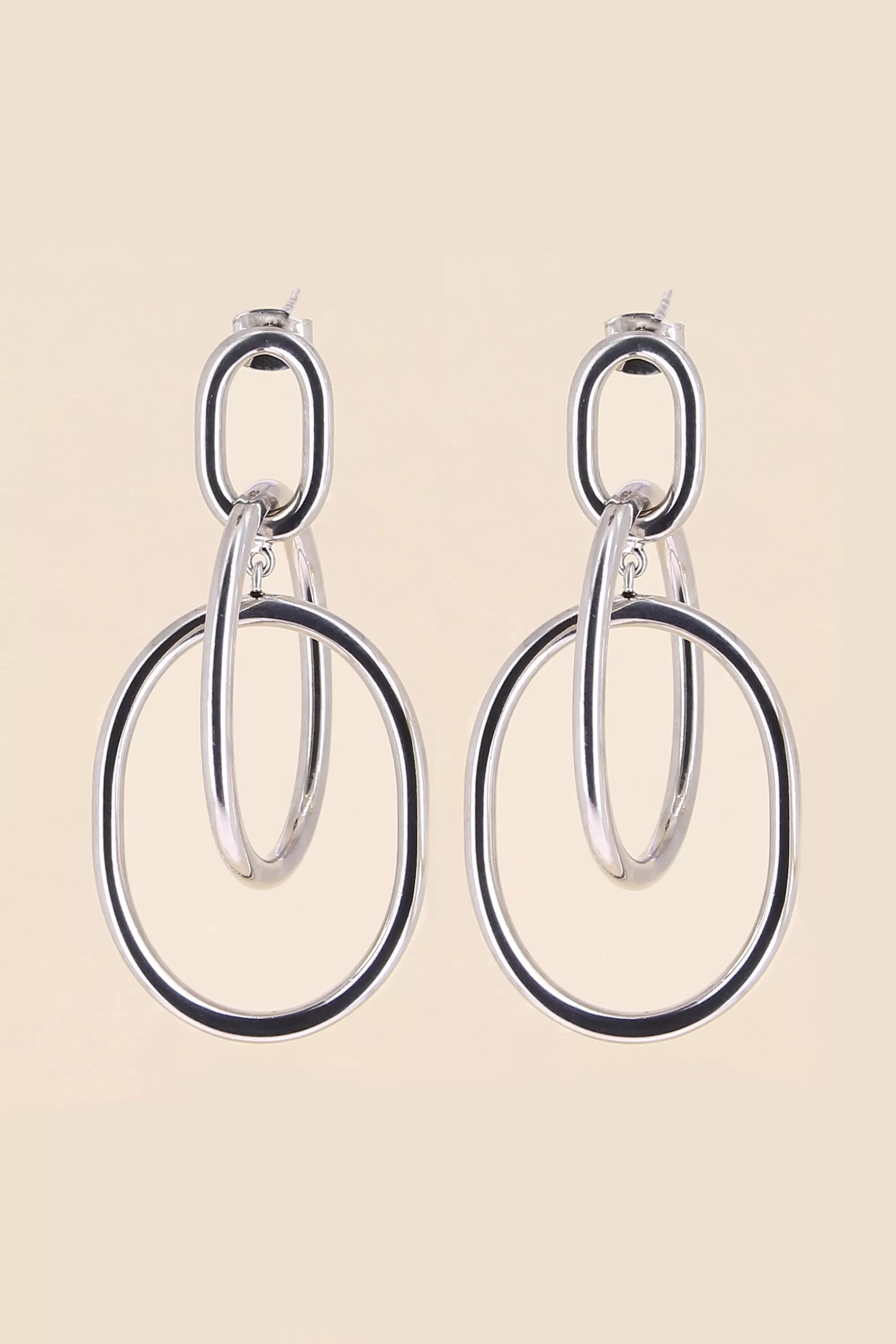 Philippe Audibert Boucles D'Oreilles Patxi Lisse Argente Clearance